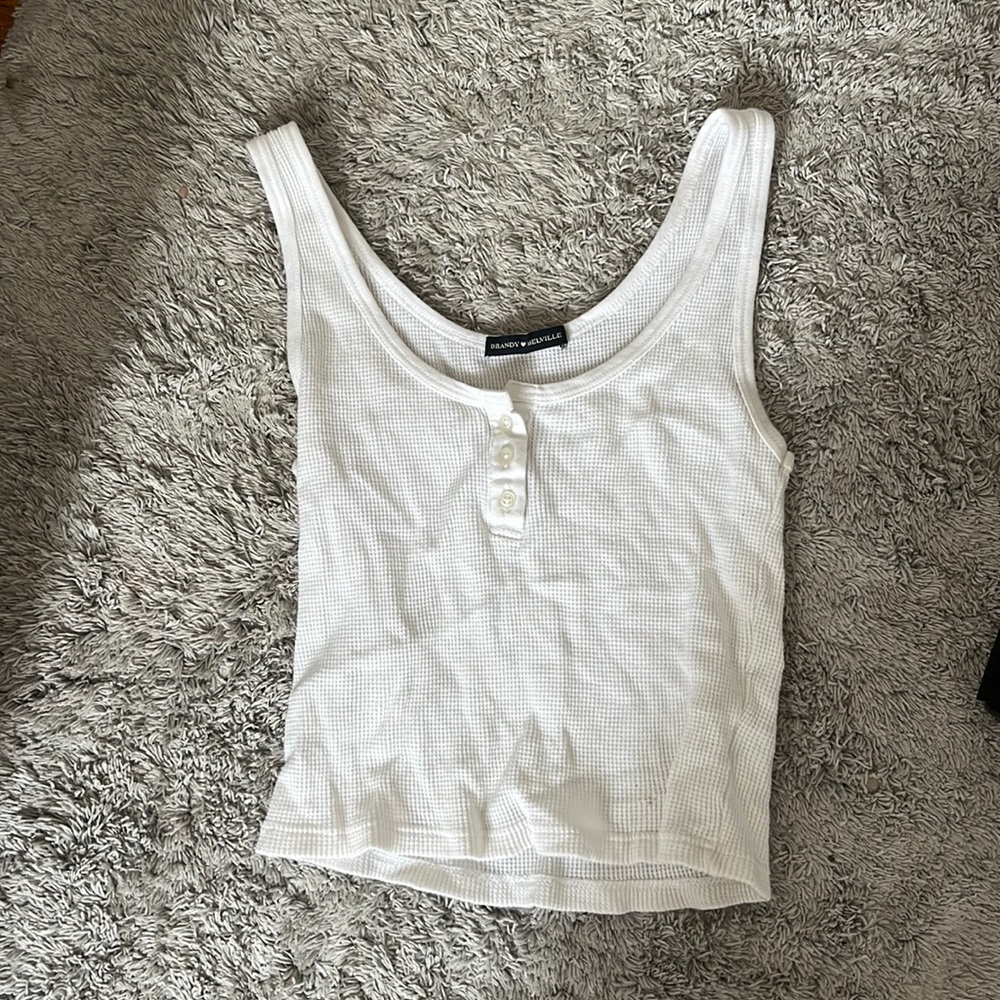Brandy Melville white tank